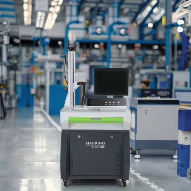New Model Pulsed/Continuous  Easy Operate Maintenance-free Laser Marking Machine for AI Graphic Format Air Cooled