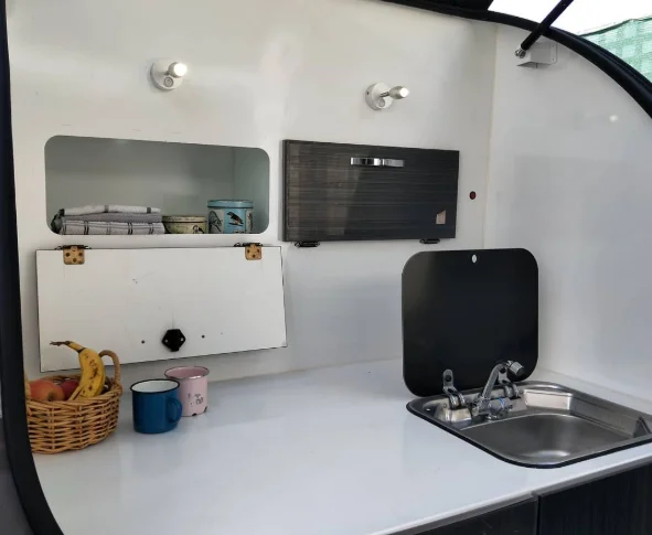China Manufacture Customized Mini Camper Small Trailer With Bottom Price