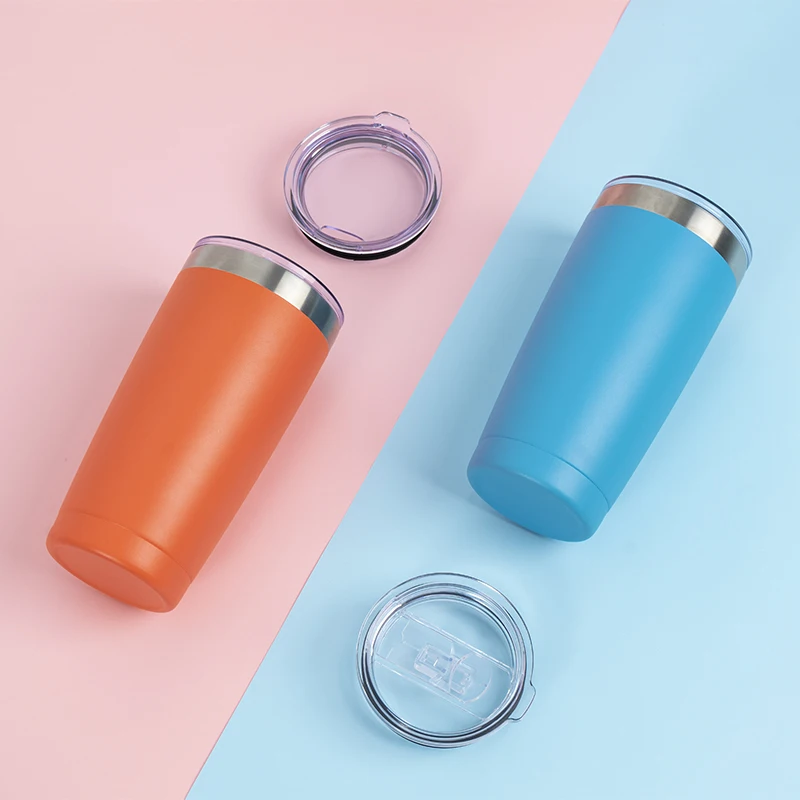 Стакан из нержавеющей стали объемом 20 унций, сублимационные заготовки, 18/8 дюйма, двойные стенки, вакуумная Изолированная Термокружка для пива и кофейная кружка, стакан, чашка