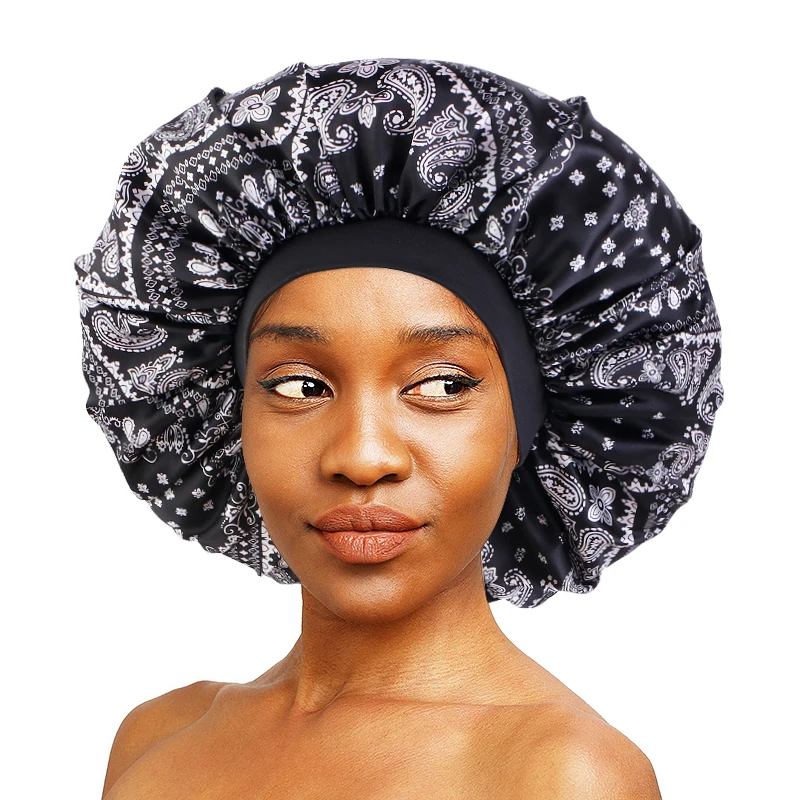 Long Hair Sleeping Night Hat Hair Cover 