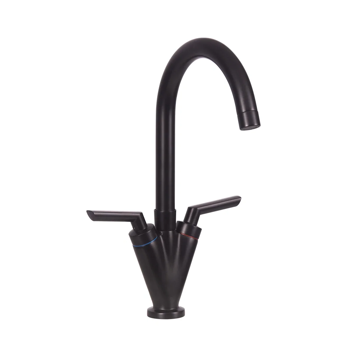 Modern Brass Kitchen Tap - Black manufacture