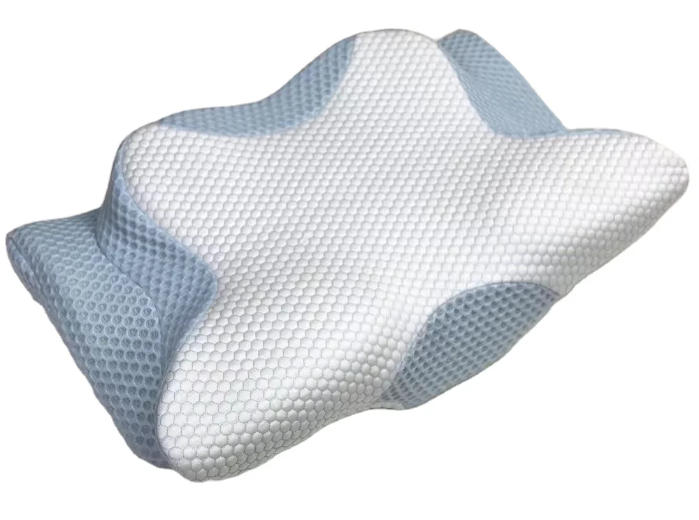 Ew Ergonomic Contour Pillow for Neck and Shoulder Pain Relief  Cervical Memory Foam Neck Pillow Sleeper Pillow
