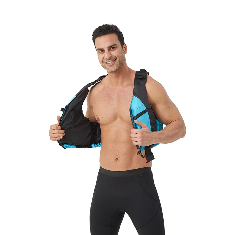 CE ISO Certificate Type III Kayak Adult Level 50N Foam Life Jacket Life Vest Buoyancy Aid for Fishing Swimming