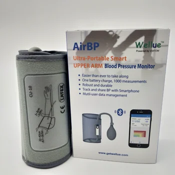 QardioArm Blood Pressure monitor: Smart, Medically Accurate, Compact Digital Upper Arm Cuff. Wi-Fi and App Enabled for iOS, Android, Kindle. Works