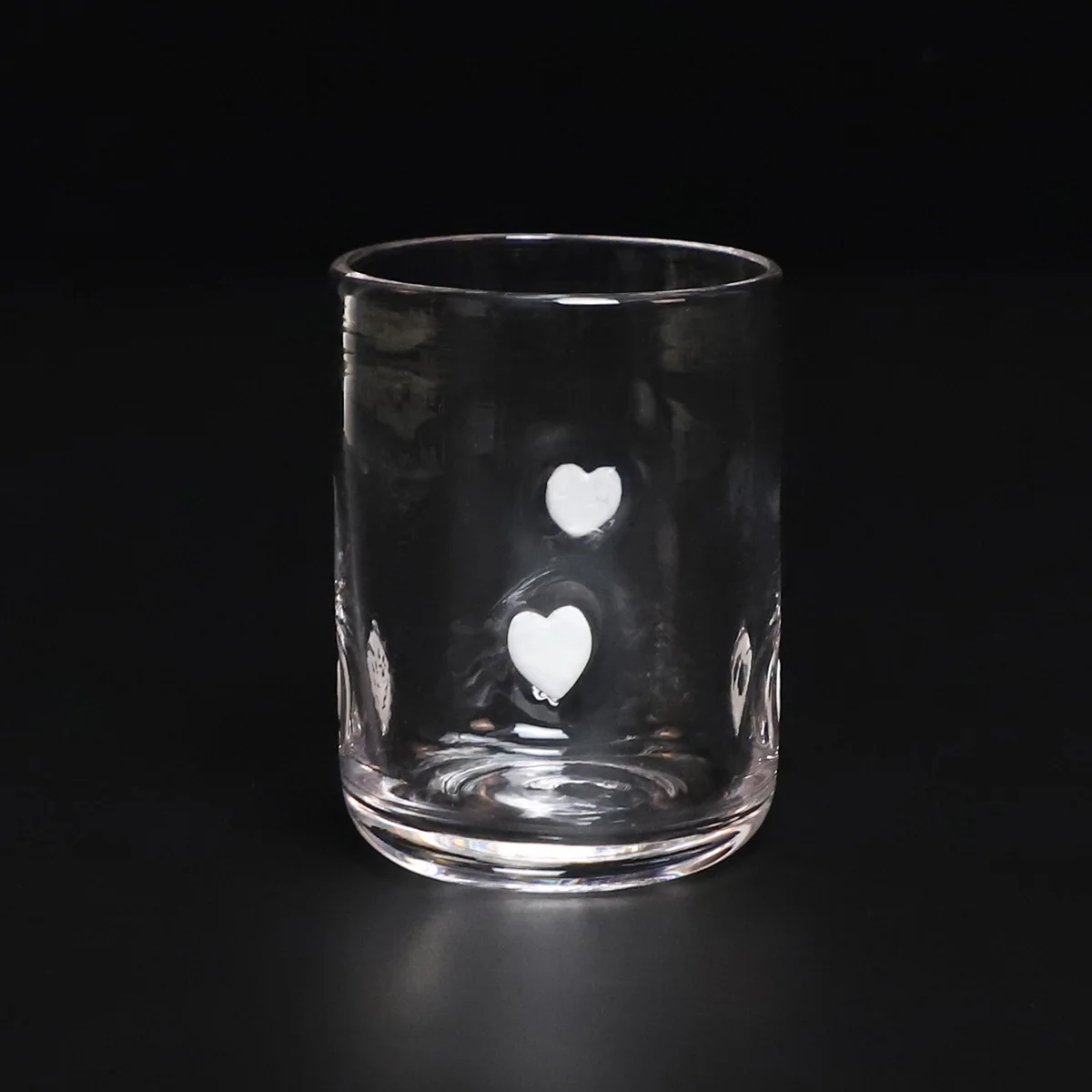 High-value creativity ingenious minimalist design vintage transparent wall decoration pattern crystal fancy water glass