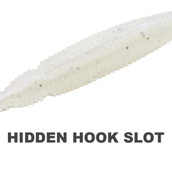 Fishing Lure T Tail 1kg 8cm Silicon Swim Baits Isca Artificial Worm Soft Bait Fish Wobblers Bass Carp Soft Lure – Soft Lure – view 3
