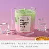 Pink Coconut Matcha Latte - Large