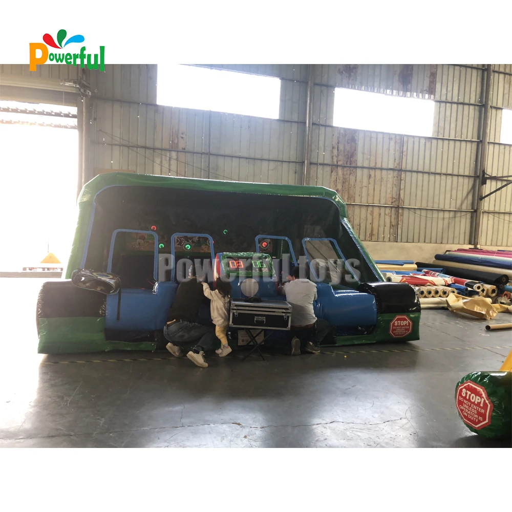 Popular IPS System Inflatable Laser Shooting Range Interactive Shooting Gallery