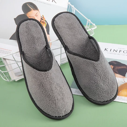Design Best New Style Good Price Good Quality Strict Process Requirements Cozy Fitting Disposable Hotel Airline slippers manufacture