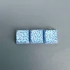 Blue leopard print