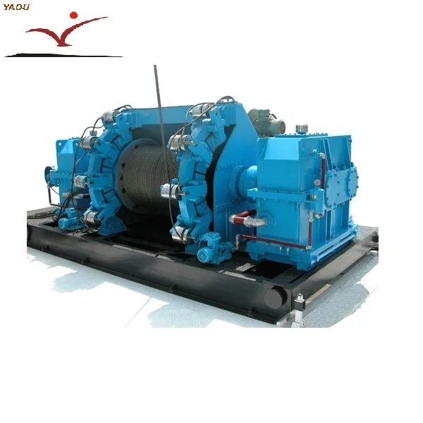 Oilfield and Mining Machinery JC40DB Draw Works Winch,Oil Rig Equipment, Special Lifting and Traction Winches for Drilling Rigs