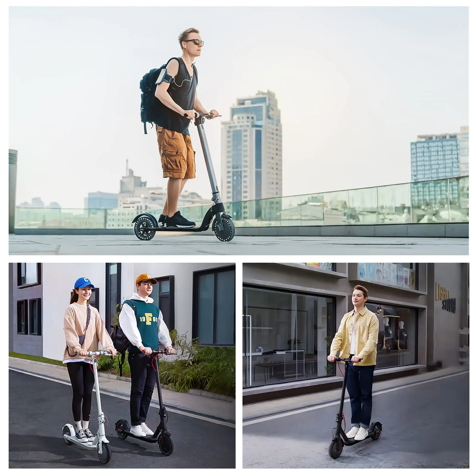 Pure Electric Scooter Tyre 10 X 2.125" Outer Tire Solid Tire Pure Air