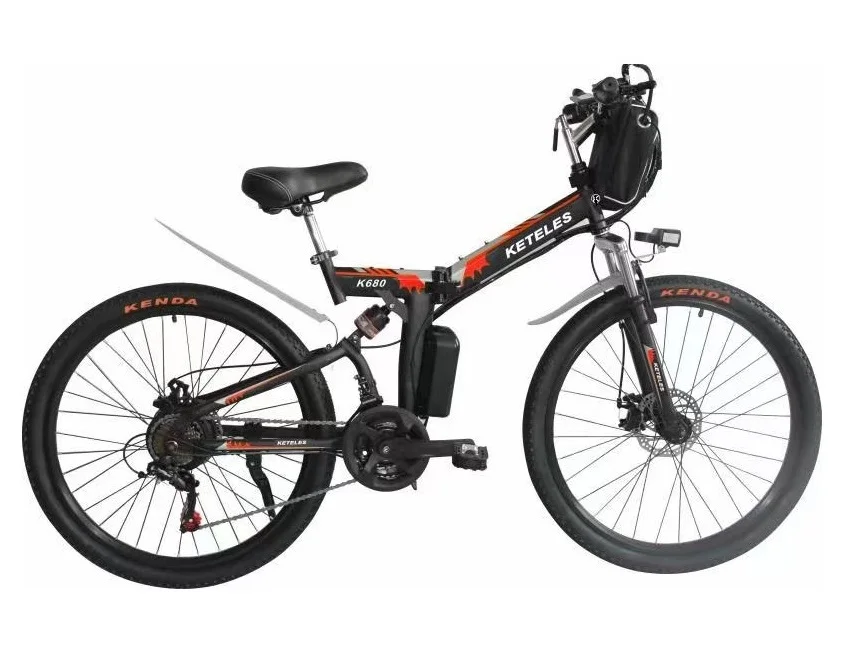 Wholesale Price Factory 250W/500W/1000W Motor 13AH Lithium Battery Electric Bike 26" inch Folding E-Bike Electric Folding Bike