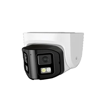 4K 8MP Dual-lens POE IP Single Wired Rotatable Security Camera With 180 Panoramic View CCTV Network Camera