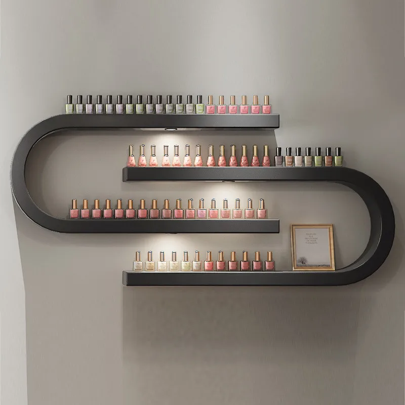 ネイルサロン収納 ネイルラック ネイルオイル 壁掛け コスメ