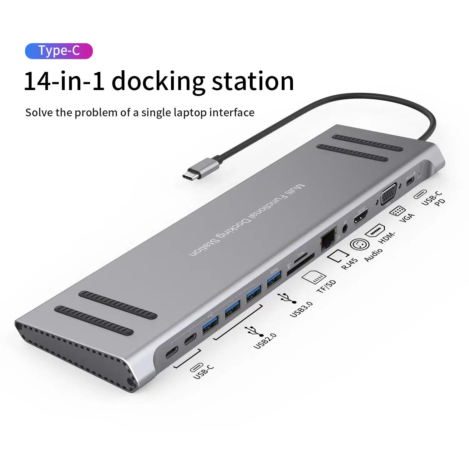 値下げ! 14-In-1 USB Type C Hub for MacBook 値下げ! 14-In-1 USB Type C Hub for MacBook