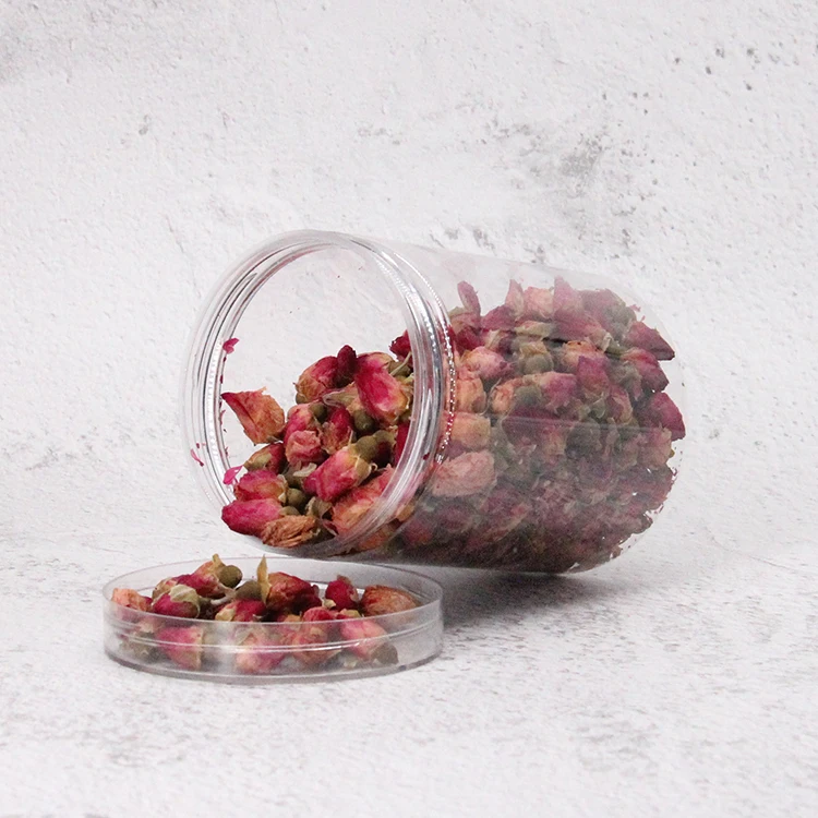 Clear Can Packaging Smell Proof Small Plastic Jars With Lids Plastic Jars With Lids Small Spices Jars Clear Can for Dry Food