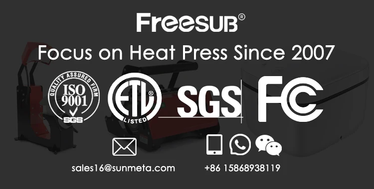 Freesub 2*3 Iron Small Heat Press Machine Mini Shoe T Shirt