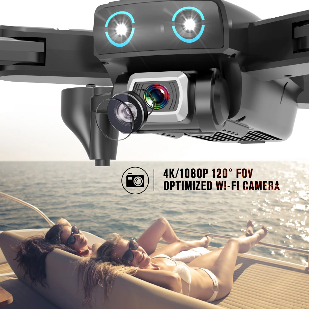 ドローンS167 S167 RC GPS Drone High Definition Wide Angle Camera Folding