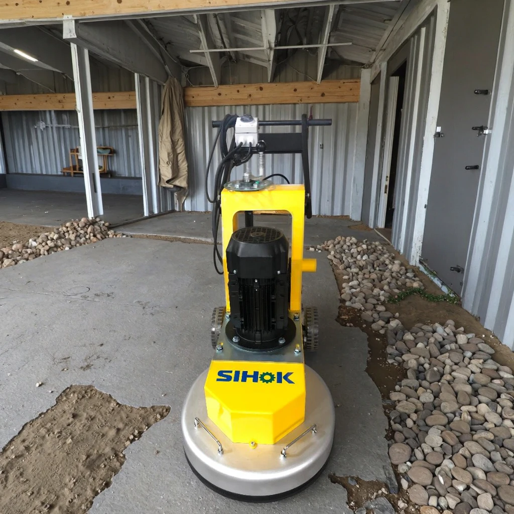 450 мм 6 диск Терраццо пол шлифовальный станок бетоношлифовальный станок полировальный станок (SHCG-450)