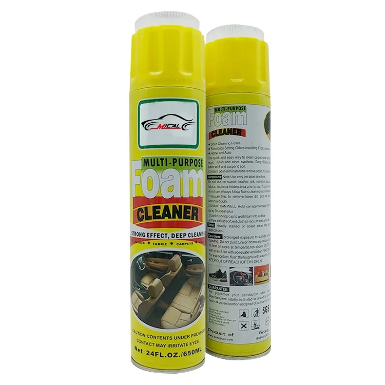 Foam Cleaner All Multi Purpose Foam Cleaner Spray for Deep Cleaning Cheap Wholesale Aerosol Foam Spray Cleaner