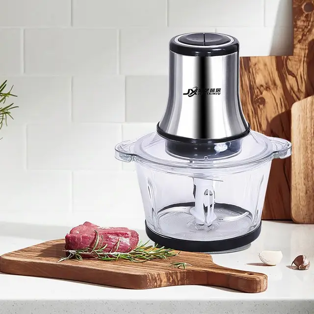 kitchen vegetable household cutter food electric process 2l chopper accessories, fruit tools meat grinder/