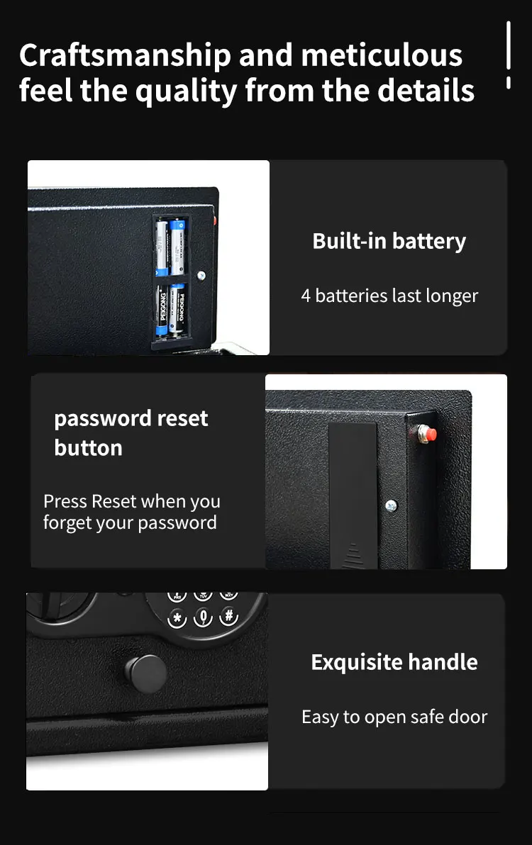 CEQSAFE Home Digital In-Floor Safe Hidden Wall Safe Box Top Opening Drawer Safe supplier