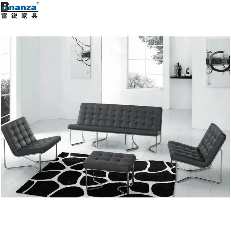 Итальянский кожаный диван sofa817 в современном стиле