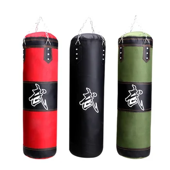 New Professional Boxing Bag Set Hanging Kick Fight Sandbag Muay Thai ...