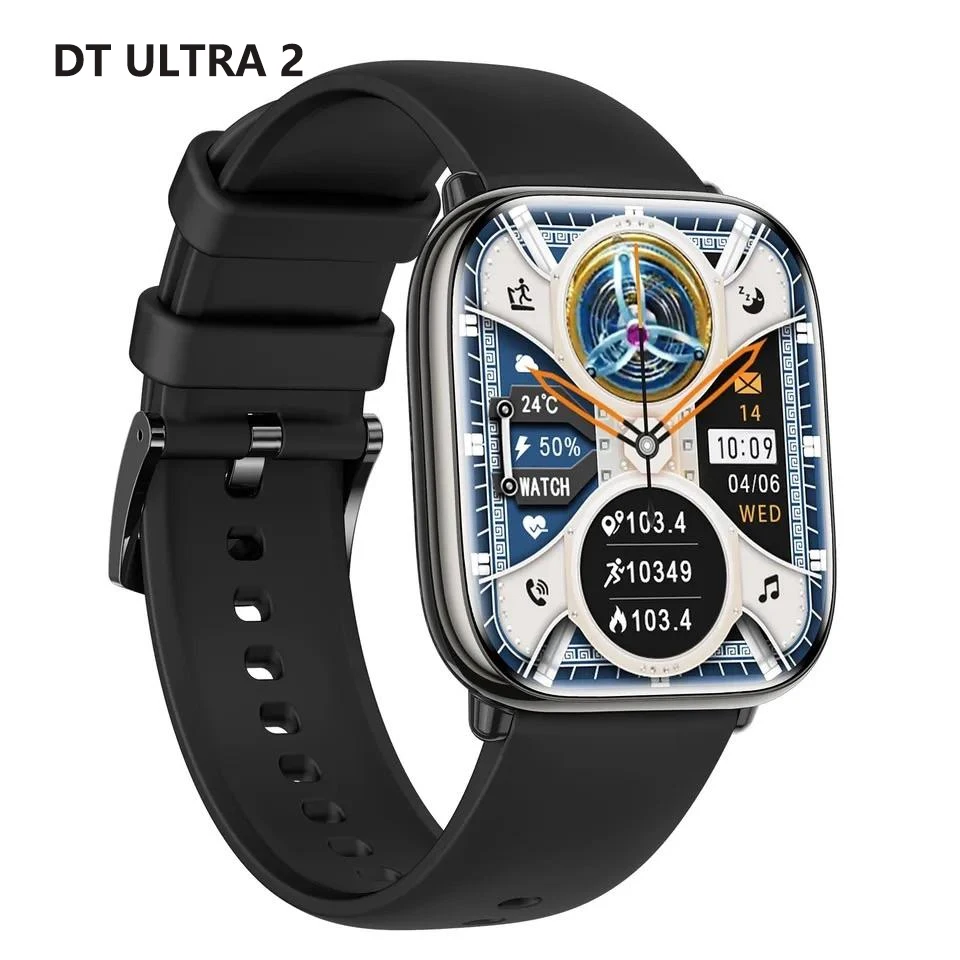 Smart Watch 2025 Amoled Display Dt Ultra Smart Watch With 2+16gb  Large Memory Wifi Bt Call Ecg Chatgpt Smartwatch