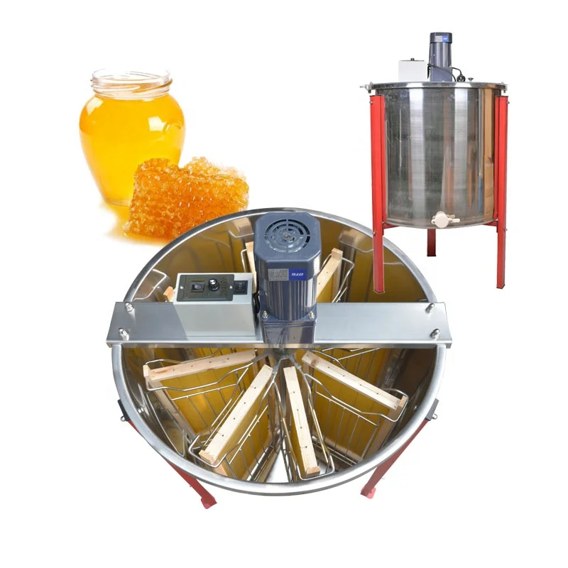 Multiple Models Customized 2-8 Frame Stainless Steel Commercial Honey Extractor