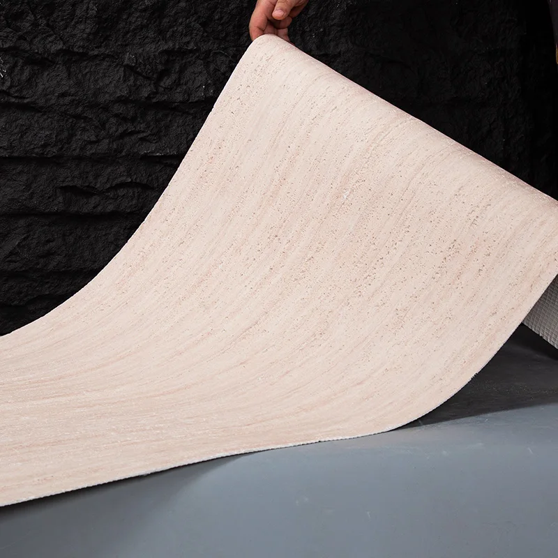 3D Modified Clay Material Tile Veneer Faux Interior Bendable Soft Wall Cladding Travertine Artificial Flexible Stone Wall Panels