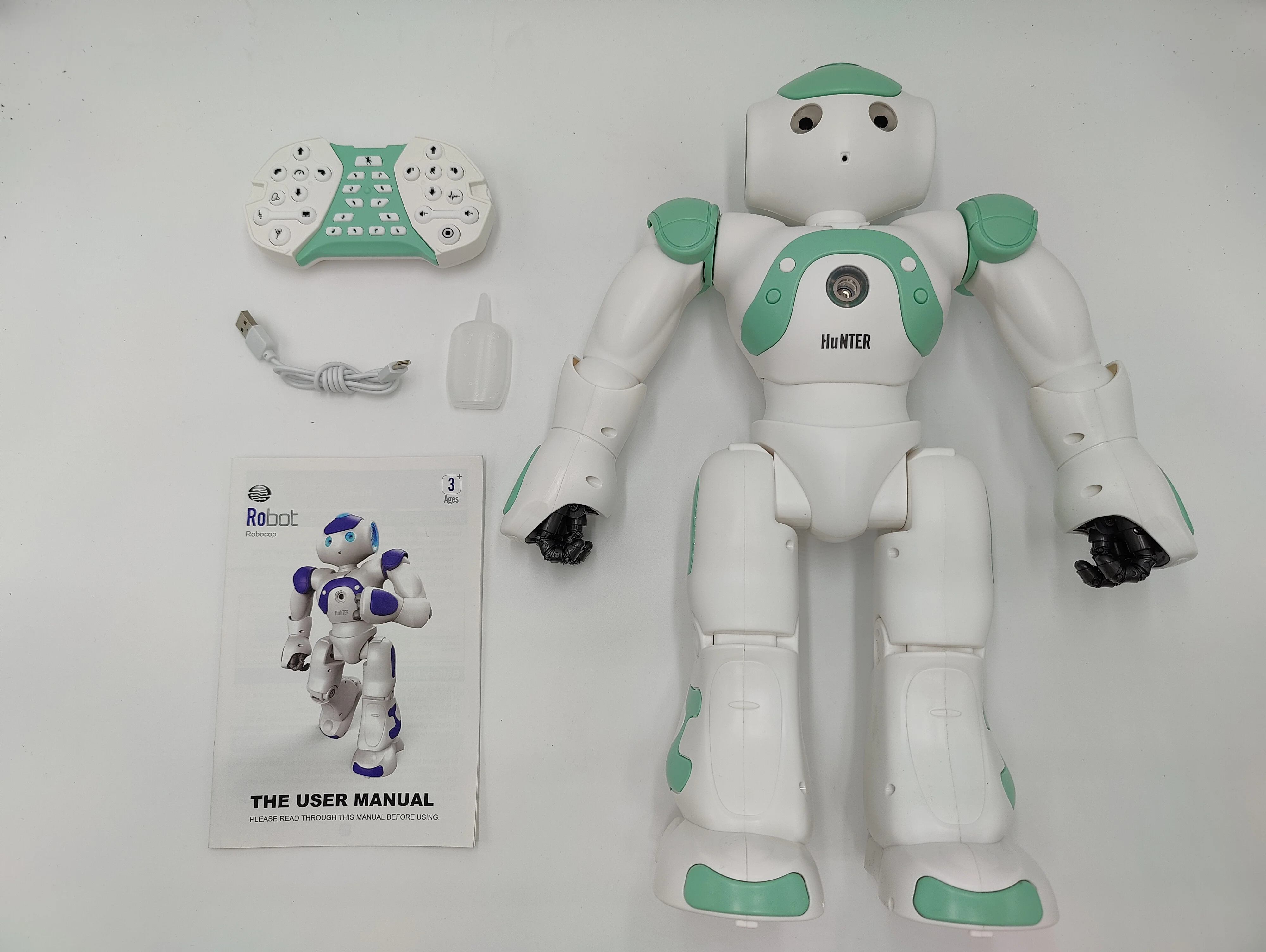 ロボコム ROBOCOM ラジオコントロール ハイテクロボット Intelligent Programming Educational RC Robot Toy for Kids
