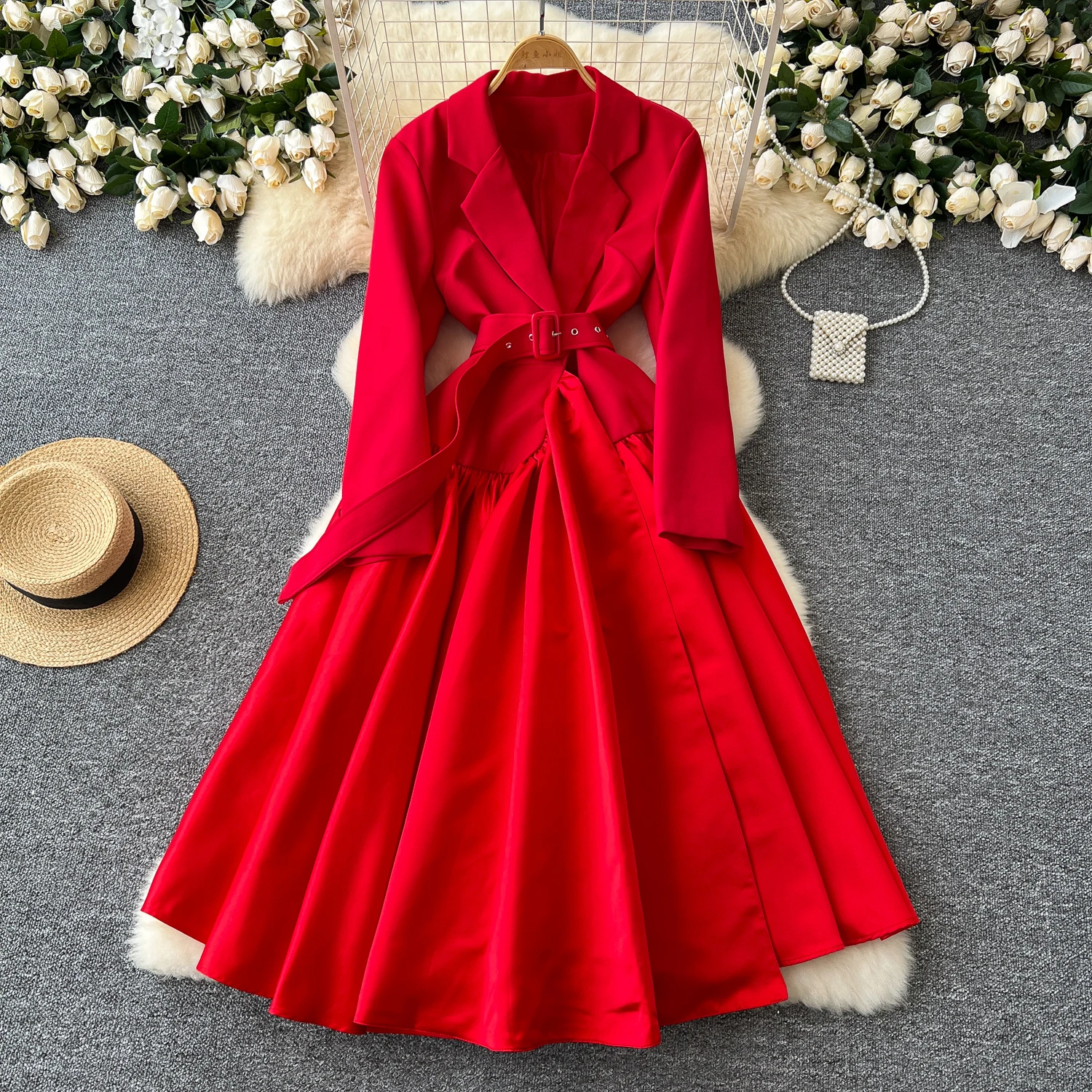 FAD-4U Church Clergy Dress for Women Minister Spring/Autumn