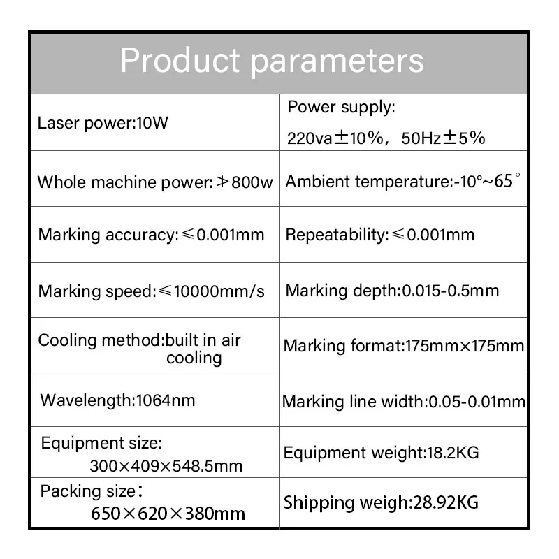 Mini Portable Laser Marking Machine, Hardware Engraving Machine, Desktop Laser Engraving Machine