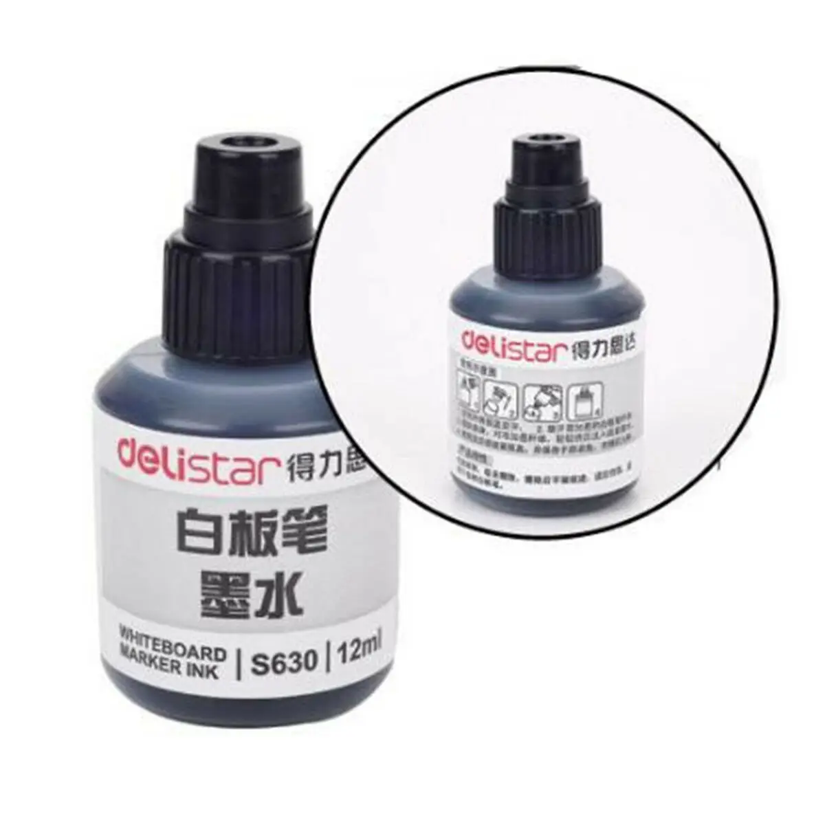 12 мл S6320 чернила для заправки чернил маркеры для белой доски черные/красные/синие