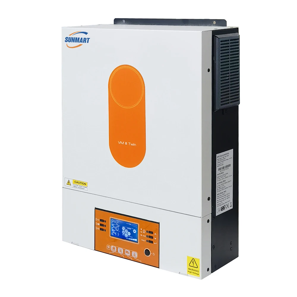 Dual Output Solar Inverter 4KW off Grid Inverter Built in Wifi Pure Sine Wave High Frequency Solar Energy Power Inverter