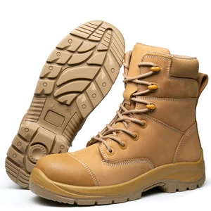 Safety Boots First Nubuck Leather High Quality Safety Shoes