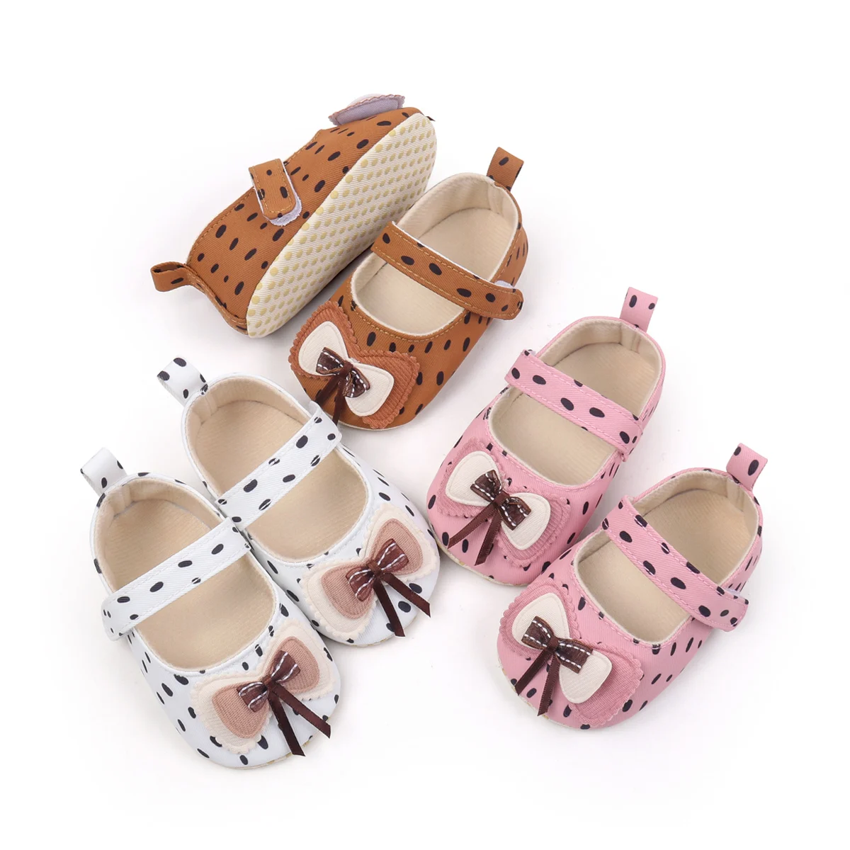 Summer New Arrival Inafnt Shoes Breathable Cotton Soft Soles Trendy Bowknot Princess Baby Shoes