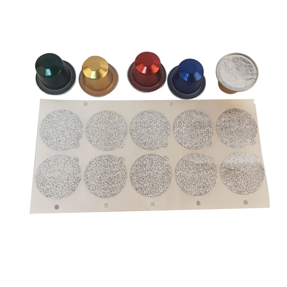 Одноразовые пустые кофейные капсулы из алюминиевой фольги 15 мл капсулы для кофе Nespresso хранение капсул