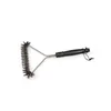 Curled wire brush