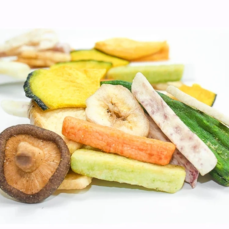 VFSellnatural mixed fruit and vegetable crisp 100%natural fruit and vegetable