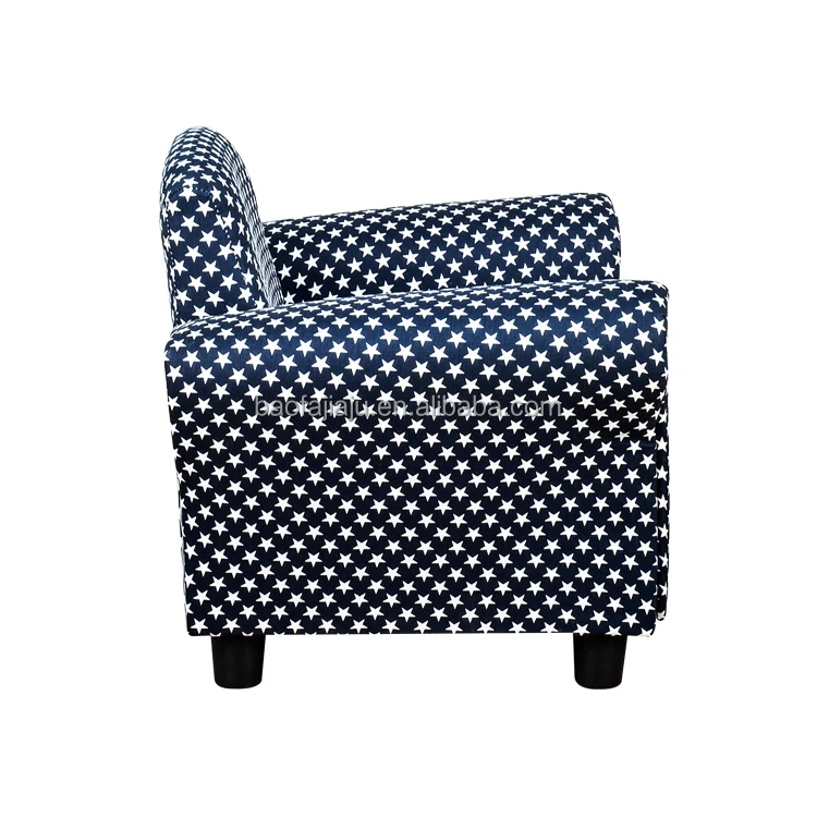 Brief Fashion Modern Chair Furniture Kids Sofa Star Pattern