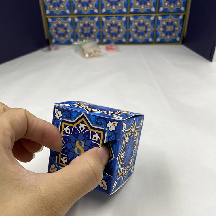 Custom 30 Activities Ramadan Advent Calendar Paper Box Eid Gift Box Calendars