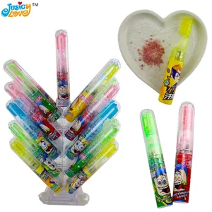 High-quality Lighting Toothbrush Toy Lollipop Hard Candy With Popping Candy