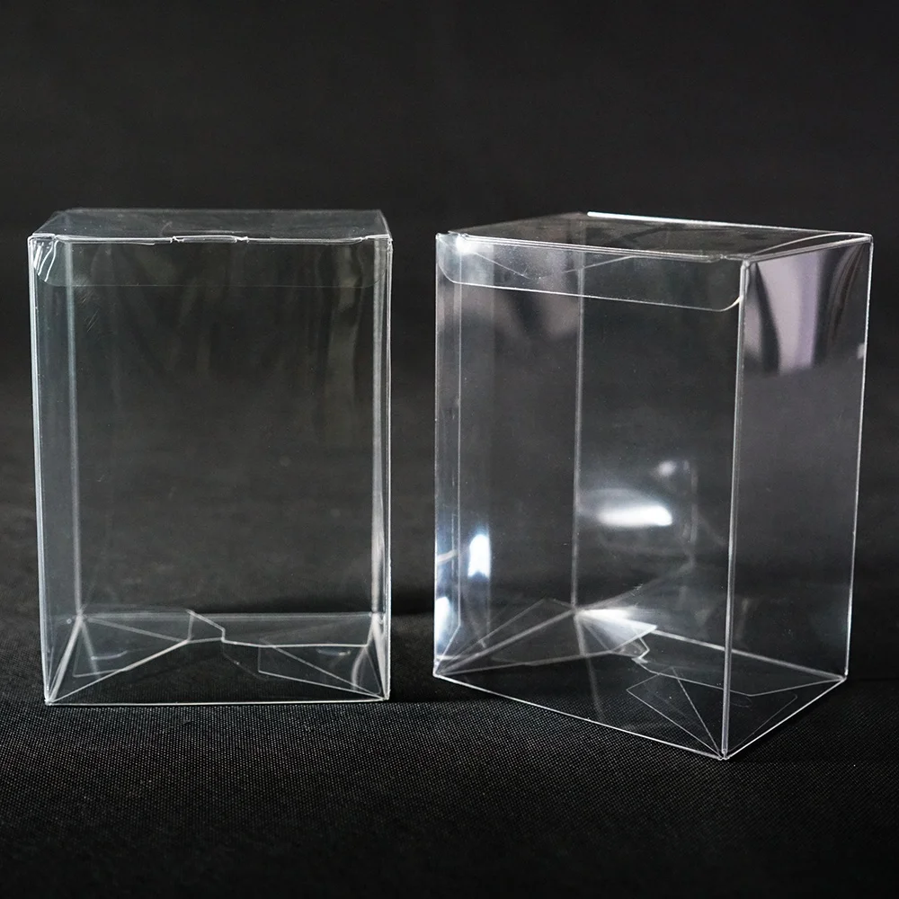 6" Pop Protector Box Transparent Clear Plastic Custom Size Accepted Recyclable Packaging For