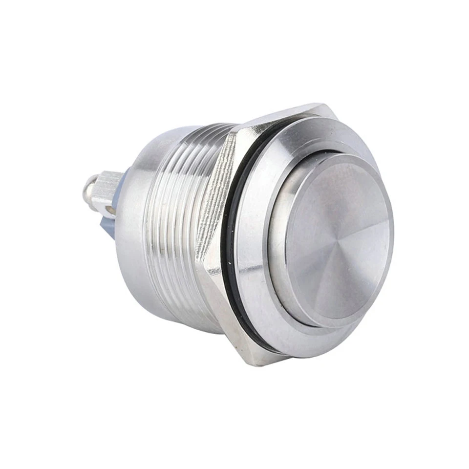22mm Electronic Push Button Type Handle Snap Reed Plunger Slide Waterproof 220V Push Button Switch