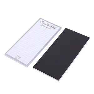 Hot Selling Custom Fridge Magnet Notepad To-Do List & Shopping List Magnetic Notepad Paper Pad for School & Home Use