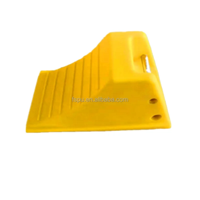 Пластиковая искусственная Противооткатная колодка блок с противоскользящими резиновыми