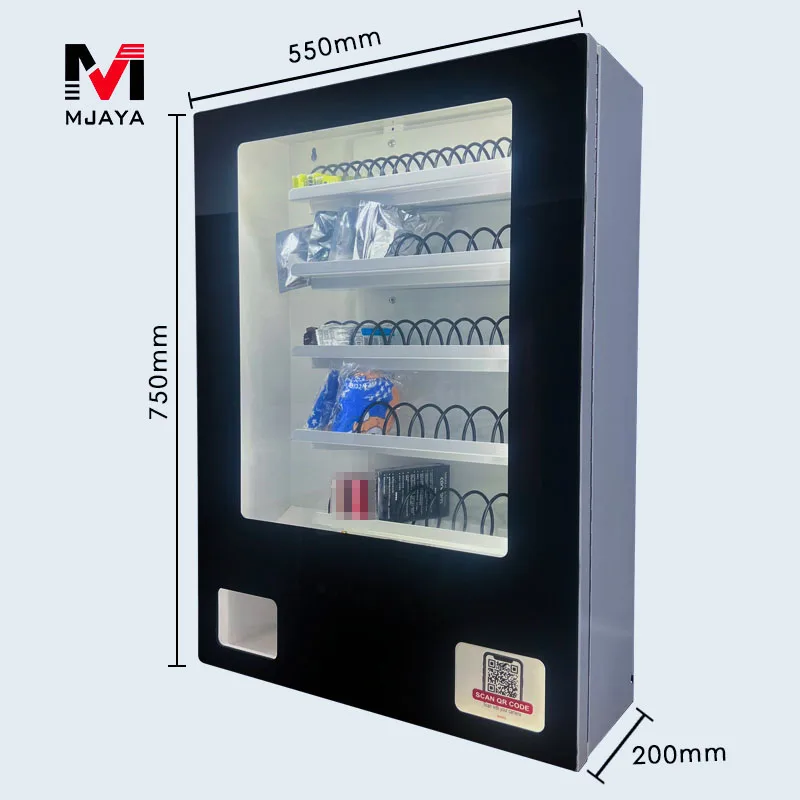 Automatic Modern Vending Machine Electronic Merchandise Age Verify Vending Machine With ID Card Reader